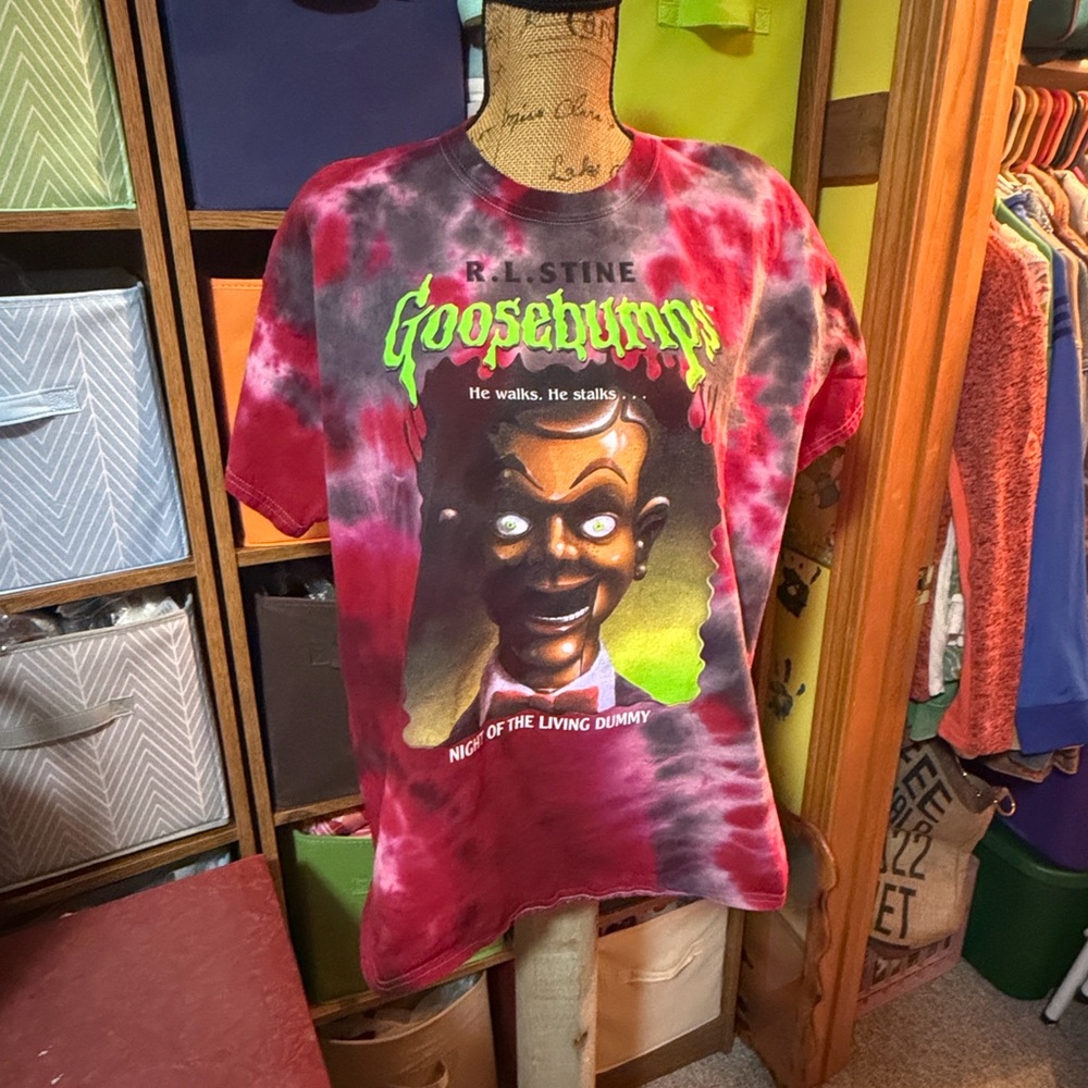 Vintage Goosebumps Tie-Dye T-Shirt